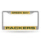 FCL Chrome Laser License Frame Mustang License Plate Frame Packers Laser Chrome Frame RICO