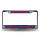FCL Chrome Laser License Frame NCAA Southern Methodist FCL License Plate Frame (Chrome Laser) RICO