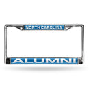 FCL Chrome Laser License Frame Subaru License Plate Frame North Carolina Alumni Laser Chrome Frame RICO