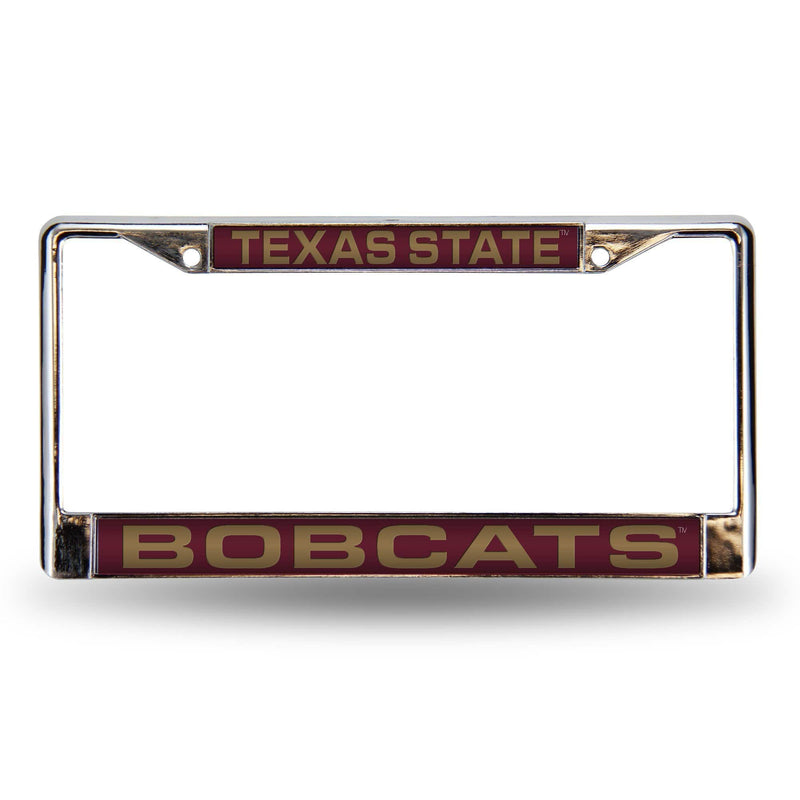 Mercedes Benz License Plate Frame Texas State Laser Chrome Frame