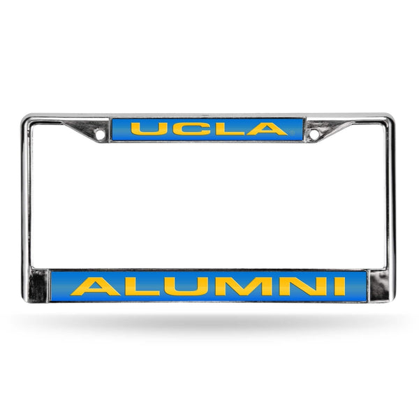 Subaru License Plate Frame UCLA Alumni Laser Chrome Frame