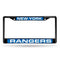 FCLB Laser License Frame (Black) Mercedes License Plate Frame New York Rangers Black Laser Chrome Frame RICO