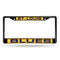 FCLB Laser License Frame (Black) Mercedes License Plate Frame State Louis Blues Black Laser Chrome Frame RICO