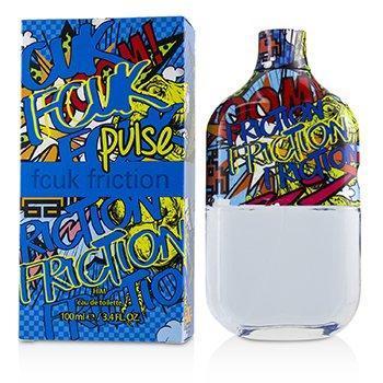 Fcuk Friction Pulse Eau De Toilette Spray - 100ml/3.4oz-Fragrances For Men-JadeMoghul Inc.