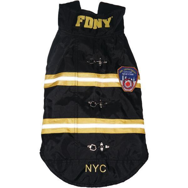 FDNY(R) Water-Resistant Dog Coat (X-Small)-Pet Supplies-JadeMoghul Inc.