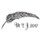 Feather Whimsy Personalized Rubber Stamp (Pack of 1)-Stationery-JadeMoghul Inc.