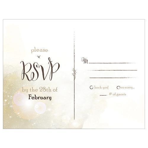 Feather Whimsy RSVP (Pack of 1)-Weddingstar-JadeMoghul Inc.