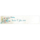 Feather Whimsy Water Bottle Label Sea Blue (Pack of 1)-Wedding Ceremony Stationery-Purple-JadeMoghul Inc.