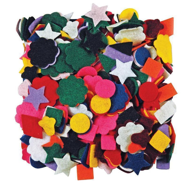 FELT SHAPES 500CT-Arts & Crafts-JadeMoghul Inc.