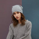 Female Beanies Rabbit Hair Winter Hats For Women Casual Autumn Knitted Beanie Girl Fashion High Quality Bonnet Cap Soft Wool Hat AExp