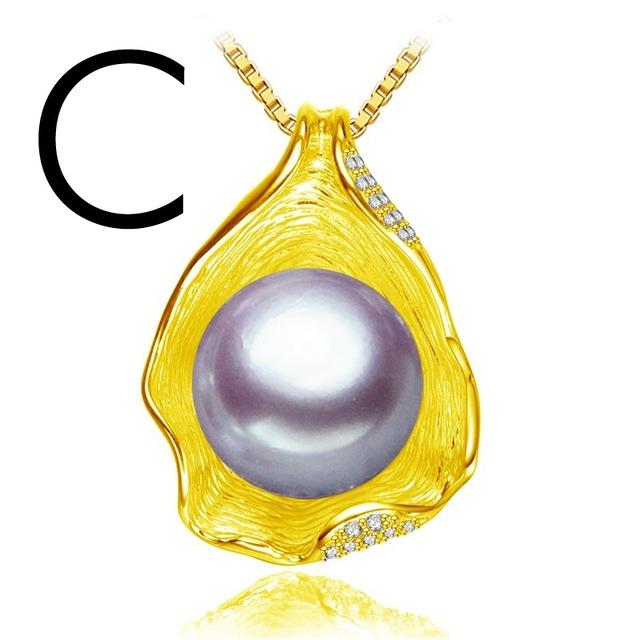 FENASY charm Shell design Pearl Jewelry,Pearl Necklace Pendant,925 sterling silver jewelry ,fashion necklaces for women 2018 new-Multi-JadeMoghul Inc.