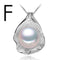 FENASY charm Shell design Pearl Jewelry,Pearl Necklace Pendant,925 sterling silver jewelry ,fashion necklaces for women 2018 new-Silver-JadeMoghul Inc.