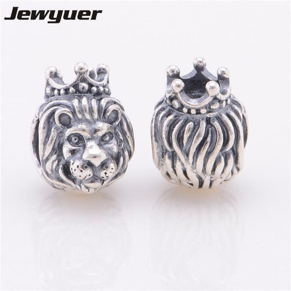 Fine jewelry 925 sterling silver jewelry charm lion king charms pendant Fit bracelet Diy gift to baby assessories jewelleryBE162--JadeMoghul Inc.