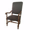 Finest Retro Styled Alba Chair-Armchairs and Accent Chairs-Black-RubberwoodPolyesterFoam-JadeMoghul Inc.