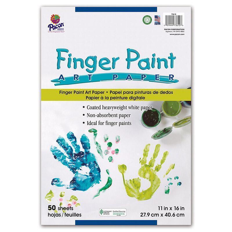 FINGERPAINT PAPER 11X16-Arts & Crafts-JadeMoghul Inc.