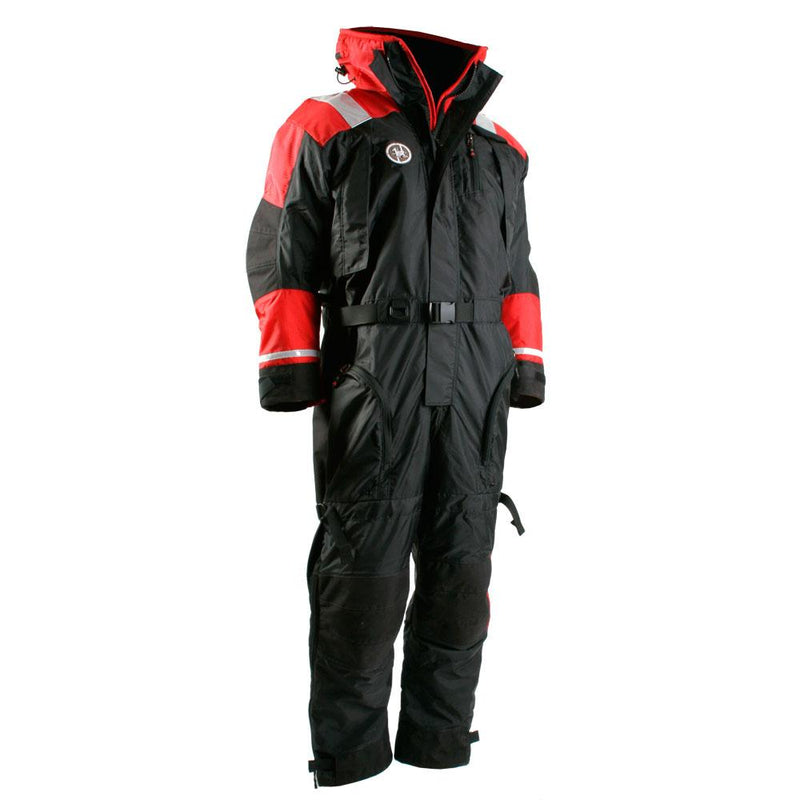First Watch Anti-Exposure Suit - Black-Red - Large [AS-1100-RB-L]-Immersion/Dry/Work Suits-JadeMoghul Inc.
