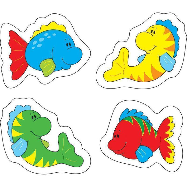 FISH STICKERS 144 COUNT-Learning Materials-JadeMoghul Inc.