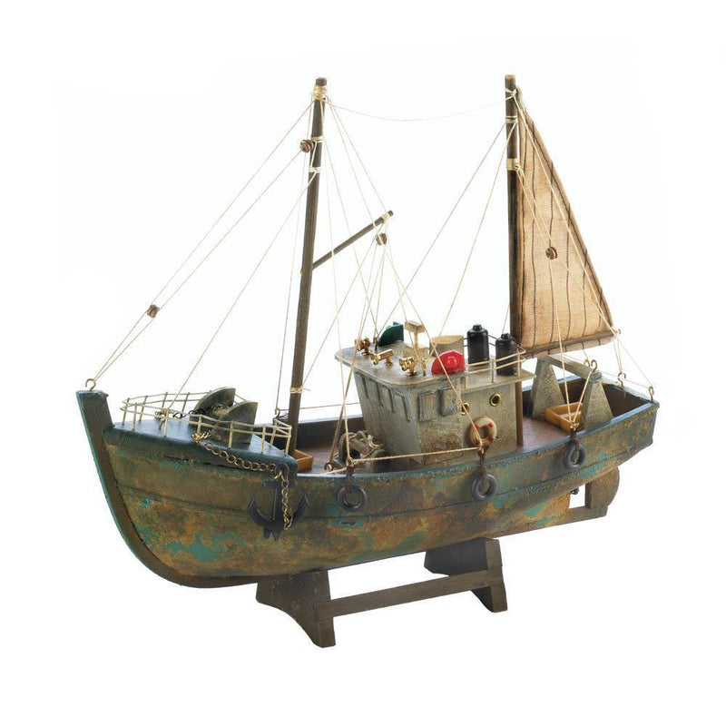 Home Decor Ideas Fishing Boat Model