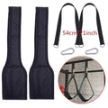 Fitness AB Sling Straps Suspension Rip-Resistant Heavy Duty Pair for Pull Up Bar Hanging Leg Raiser Home Gym Fitness Equipment JadeMoghul Inc. 