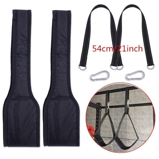 Fitness AB Sling Straps Suspension Rip-Resistant Heavy Duty Pair for Pull Up Bar Hanging Leg Raiser Home Gym Fitness Equipment JadeMoghul Inc. 