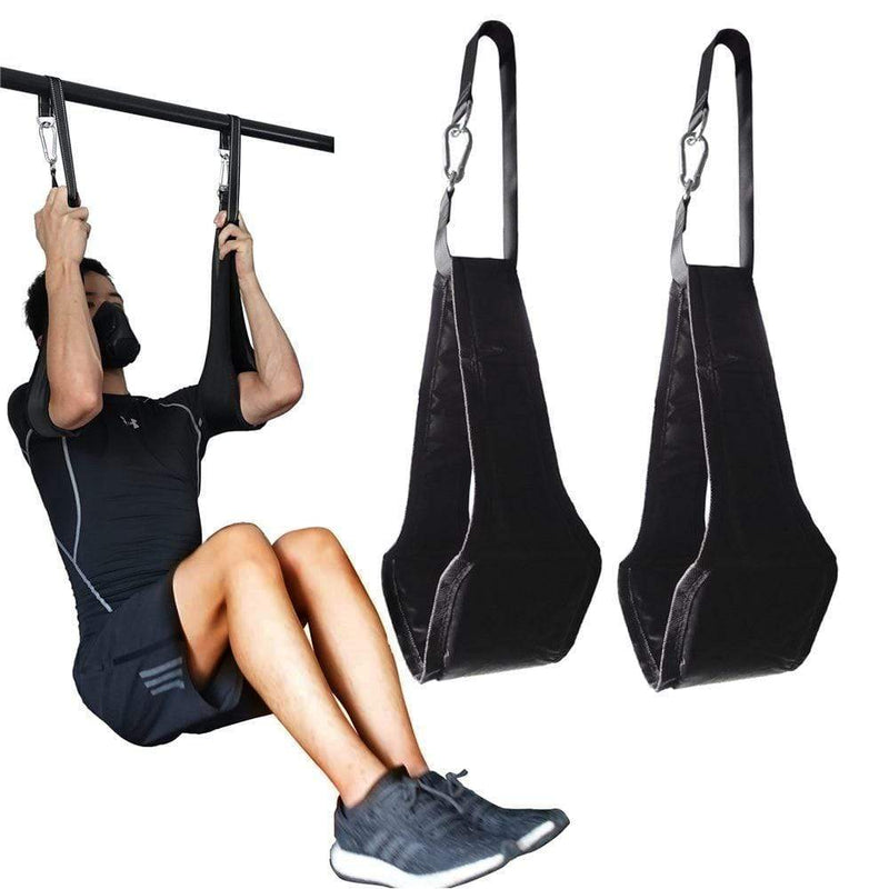 Fitness AB Sling Straps Suspension Rip-Resistant Heavy Duty Pair for Pull Up Bar Hanging Leg Raiser Home Gym Fitness Equipment JadeMoghul Inc. 
