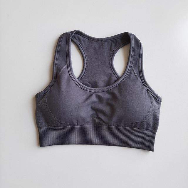 Fitness Women Yoga Set Gym 2-Piece Bras+Seamless Leggings Push Up Pants Exercise Padded Workout Running Suit Sportswear Athletic JadeMoghul Inc. 