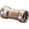 Fittings Viega MegaPress 1" Copper Nickel Coupling w/Stop Double Press Connection - Smart Connect Technology [88390] Viega