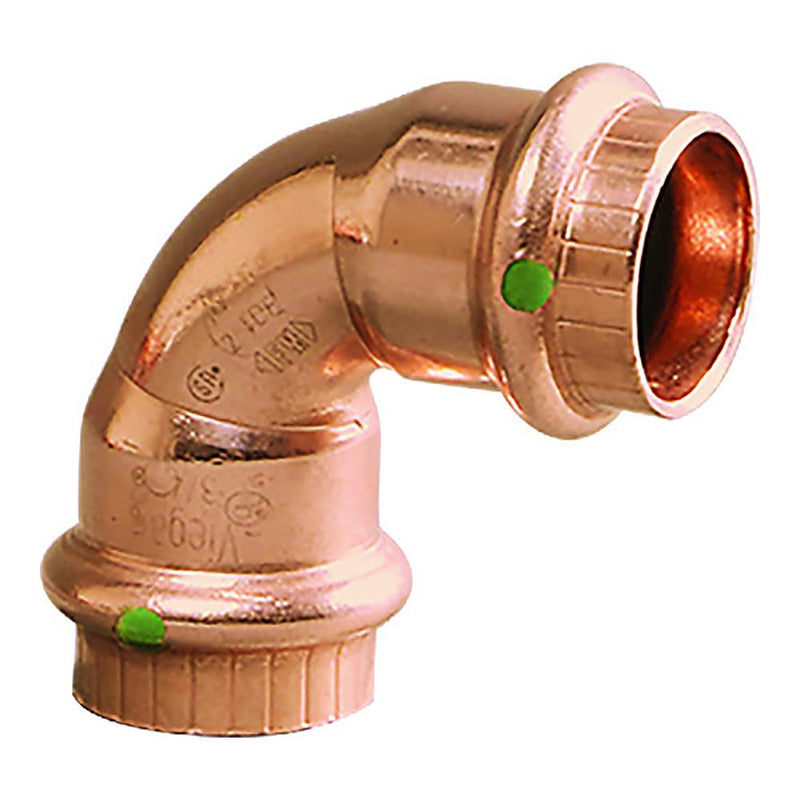 Fittings Viega ProPress 1" - 90 Copper Elbow - Double Press Connection - Smart Connect Technology [77027] Viega