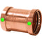 Fittings Viega ProPress XL 2-1/2" Copper Coupling w/o Stop - Double Press Connection - Smart Connect Technology [20743] Viega