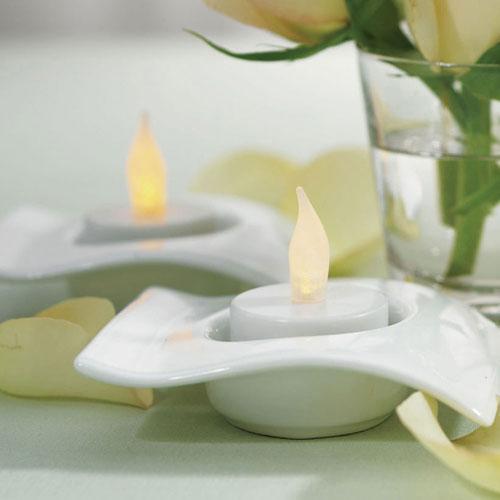 Flameless Battery Operated Tealights (Pack of 6)-Wedding Reception Decorations-JadeMoghul Inc.