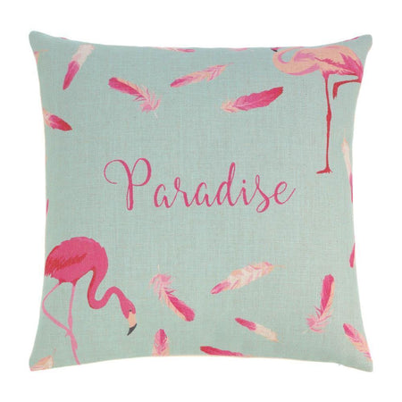 Modern Living Room Decor Flamingo Feathers Decorative Pillow