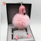 Flamingo Fluffy Pompom Keychain-pink-JadeMoghul Inc.