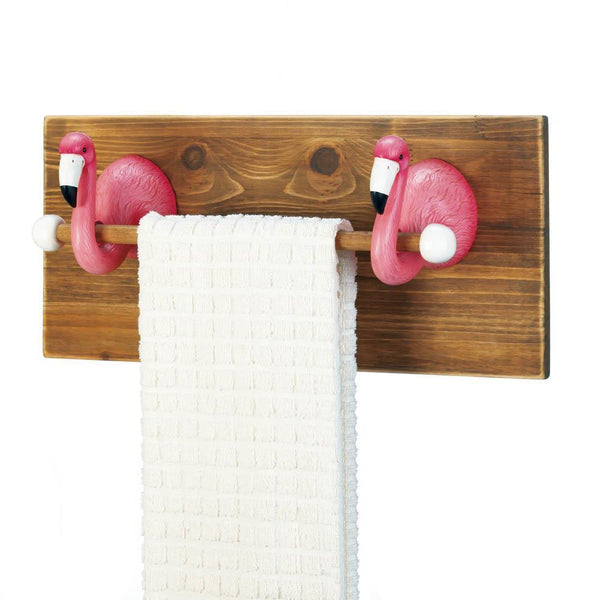 Decoration Ideas Flamingo Towel Holder