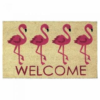 Decoration Ideas Flamingo Welcome Doormat
