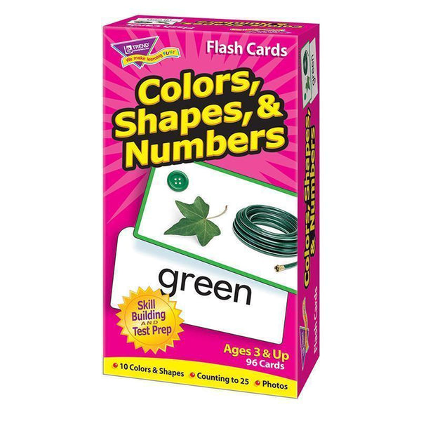 FLASH CARDS COLORS SHAPES 96/BOX-Learning Materials-JadeMoghul Inc.
