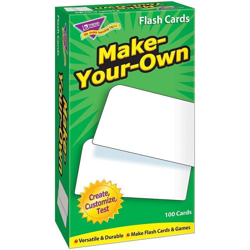 FLASH CARDS MAKE YOUR OWN 100/BOX-Learning Materials-JadeMoghul Inc.