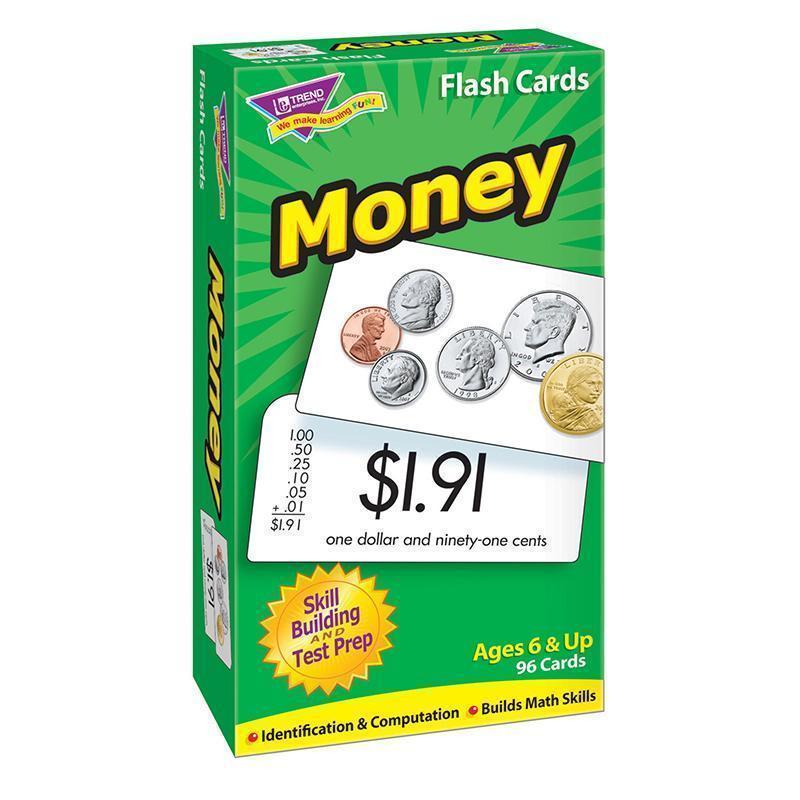 FLASH CARDS MONEY 96/BOX-Learning Materials-JadeMoghul Inc.