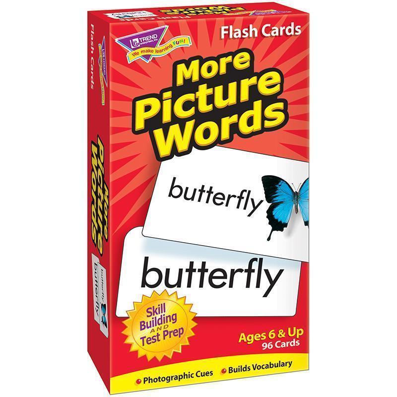 FLASH CARDS MORE PICTURE 96/BOX-Learning Materials-JadeMoghul Inc.