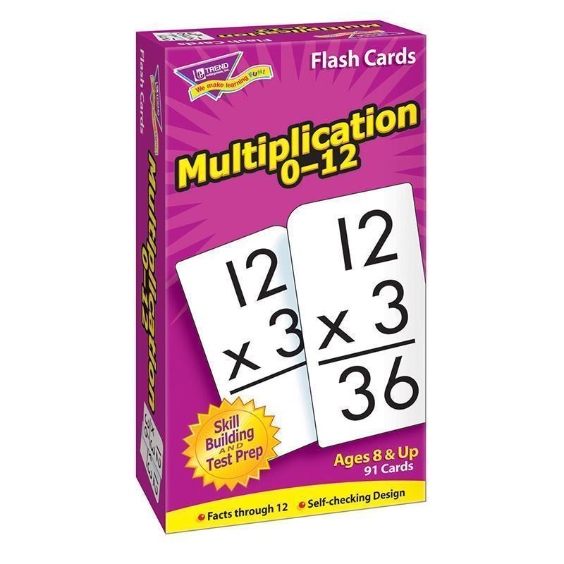 FLASH CARDS MULTIPLICATION 91/BOX-Learning Materials-JadeMoghul Inc.