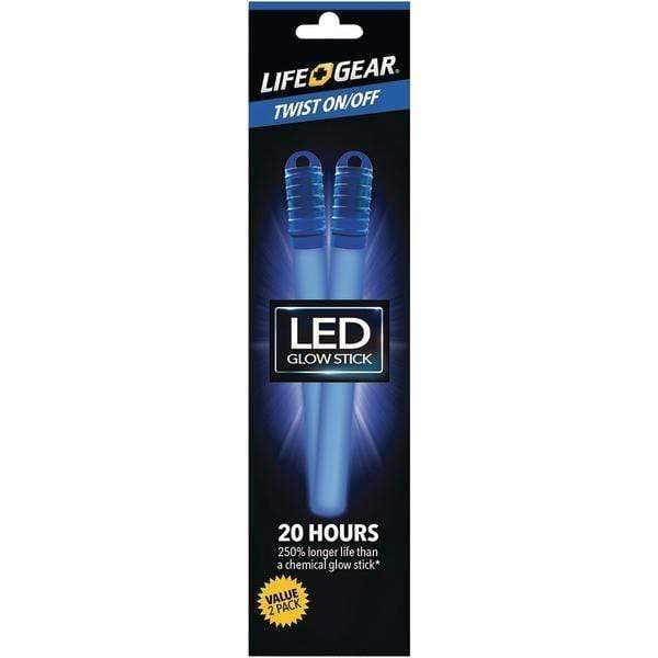 Flashlights, Headlights & Accessories Reusable LED Glow Stick, 2 pk Petra Industries