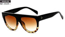 Flat Top Oversized Square Sunglasses Women Gradient-02-JadeMoghul Inc.