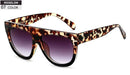 Flat Top Oversized Square Sunglasses Women Gradient-07-JadeMoghul Inc.