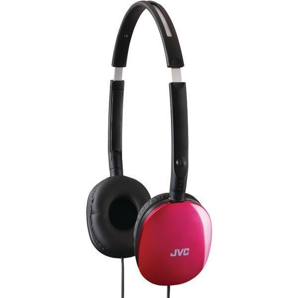 FLATS Lightweight Headband Headphones (Pink)-Headphones & Headsets-JadeMoghul Inc.