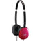 FLATS Lightweight Headband Headphones (Pink)-Headphones & Headsets-JadeMoghul Inc.