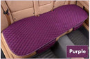 Flax Car Seat Cover Four Seasons Front Rear Linen Fabric Cushion Breathable Protector Mat Pad Auto accessories Universal Size AExp