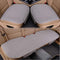 Flax Car Seat Cover Four Seasons Front Rear Linen Fabric Cushion Breathable Protector Mat Pad Auto accessories Universal Size AExp