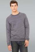 Fleece Sweatshirt - Men-Men Long Sleeve Tops-XS-Dark Grey Marble Fleece-JadeMoghul Inc.