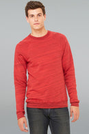 Fleece Sweatshirt - Men-Men Long Sleeve Tops-XS-Red Marble Fleece-JadeMoghul Inc.