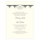 Fleur De Lis Invitation Berry (Pack of 1)-Invitations & Stationery Essentials-Berry-JadeMoghul Inc.