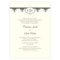 Fleur De Lis Invitation Berry (Pack of 1)-Invitations & Stationery Essentials-Vintage Pink-JadeMoghul Inc.